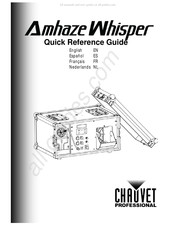 Chauvet Professional Amhaze Whisper Manuel De Référence