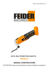 FEIDER Machines FMT20V-A Manuel D'instructions