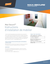 KINESIK Max-Secure Instructions D'installation