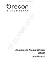 Oregon Scientific AuraBreeze WA638 Mode D'emploi