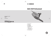 Bosch GAC 250 Professional Notice Originale