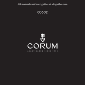 CORUM CO502 Mode D'emploi