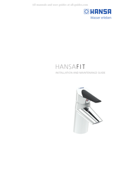 Hansa FIT 6509 2203 Instructions D'installation