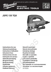 Milwaukee JSPE 135 TQX Instructions D'utilisation