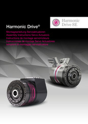 Harmonic Drive LynxDrive Serie Instructions De Montage
