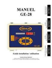 Genius GE-28 Guide D'installation Et D'utilisation