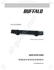 Buffalo WLI-U2-SG54HG Guide D'installation Rapide