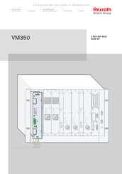 Bosch Rexroth VM350 Mode D'emploi