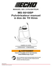 Echo MS-5010BP Manuel De L'utilisateur