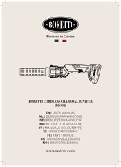 BORETTI 921026 Notice D'utilisation