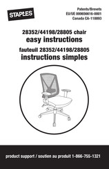 Staples 28805 Instructions D'installation