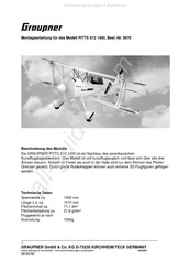 GRAUPNER PITTS S12 1400 Instructions De Montage