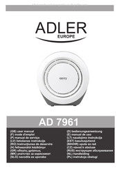 Adler AD 7961 Mode D'emploi