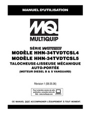 MULTIQUIP Whiteman HHN-34TVDTCSL5 Manuel D'utilisation