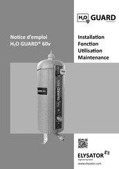 elysator H2O GUARD 60v Notice D'emploi