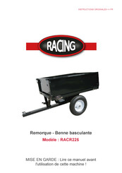 Racing RACR225 Instructions Originales