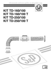 S&P TD-160/100 T Instructions De Montage