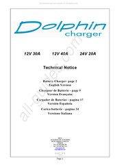 Dolphin Charger 299703 Manuel D'instructions