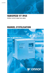 Omron VARISPEED V7 IP65 Manuel D'utilisation