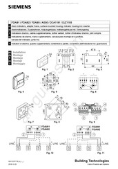 Siemens FDAI91 Instructions De Montage