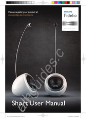 Philips Fidelio SoundSphere DesignLine Mode D'emploi