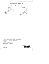 Kohler K-7761 Instructions D'installation