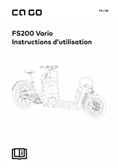 Ca Go FS200 Vario Instructions D'utilisation