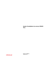 Oracle SPARC T8-1 Guide D'installation