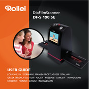 Rollei Diafilmscanner DF-S 190 SE Guide De L'utilisateur