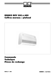 REMKO RKV 680 Mode D'emploi