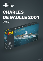HELLER CHARLES DE GAULLE 2001 Instructions