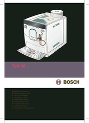Bosch TCA 58 Serie Notice D'utilisation