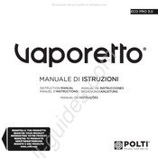 Polti vaporetto ECO PRO 3.0 Manuel D'instructions