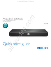 Philips HTL4110B Guide De Démarrage Rapide