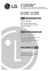 LG SXS LSC 27950SB Manuel D'utilisation