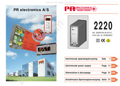 PR electronics 2220 Manuel D'instructions