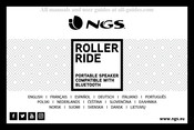 NGS Roller Ride Manuel De L'utilisateur