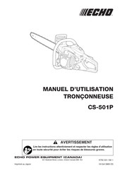 Echo CS-501P Manuel D'utilisation