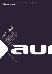 auna AMP-H260 Mode D'emploi