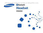 Samsung HS6000 Mode D'emploi