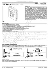 Videx 4800M Manuel D'instructions