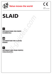 V2 SLAID160 Manuel D'instructions