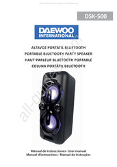 Daewoo International DSK-500 Manuel D'instructions