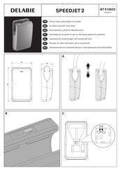 Delabie SPEEDJET 2 Manuel D'instructions