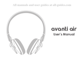 Moshi Avanti Air Manuel D'instructions