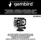 Gembird ACAM-04 Manuel D'instructions