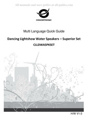 Conceptronic CLLDWASPKSET Manuel D'instructions