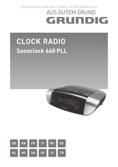 Grundig Sonoclock 660 PLL Mode D'emploi