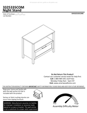 Ameriwood HOME 3325335COM Mode D'emploi