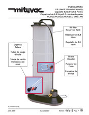 Mityvac MV7300 Mode D'emploi